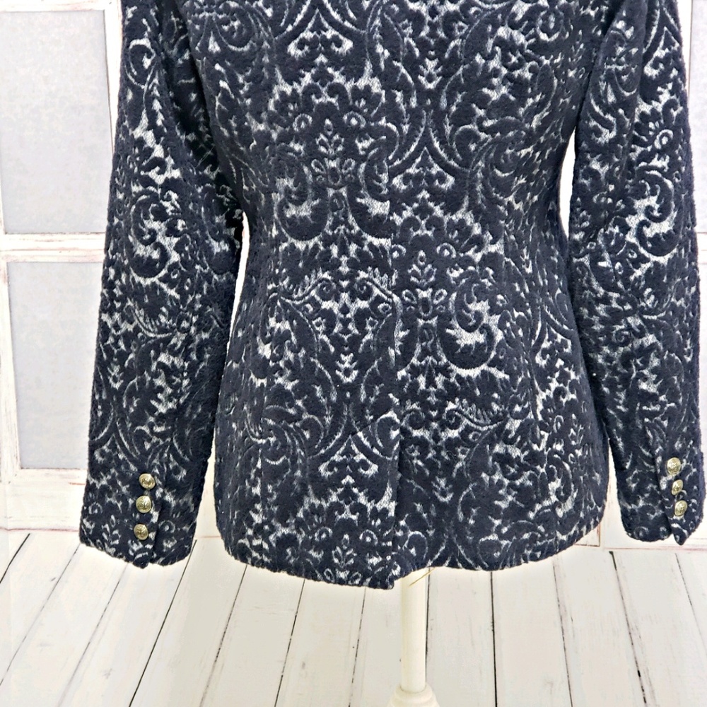 Cabi Jacquard paisley print Blazer style 109 sz 2 - Picture 8 of 8